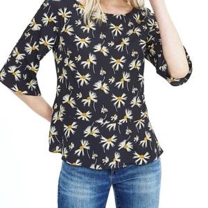 Banana Republic Flutter Sleeve Daisy Blouse